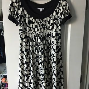Dress Barn barouque print dress
